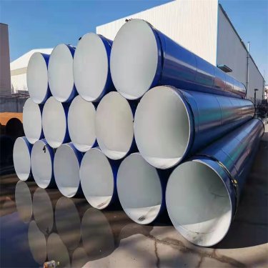 Galvanized 20 inch tube 3lpe coating EN10219 SSAW steel pipe